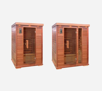 1 AND 1-2 Person Far Infrared Sauna