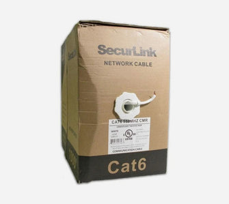 1000FT WHITE SOLID UTP CAT6E RISER (550MHZ) NETWORK CABLE - FT4/CMG