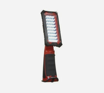 CORDLESS 45 LED SWIVEL LIGHT - RED BLACK