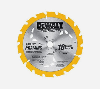 DEWALT SERIES 20™ CONSTRUCTION 7-1/4" 18T BLADE