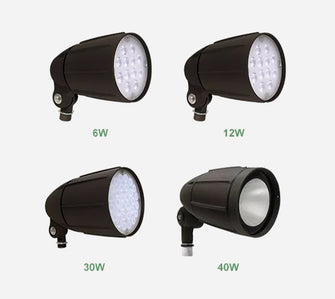 Industrial Outdoor LED Flood Light Fixtures 6~40W