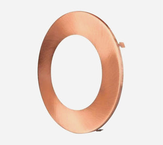 4" Slim Recessed LED Pot Light, RING - COPPER